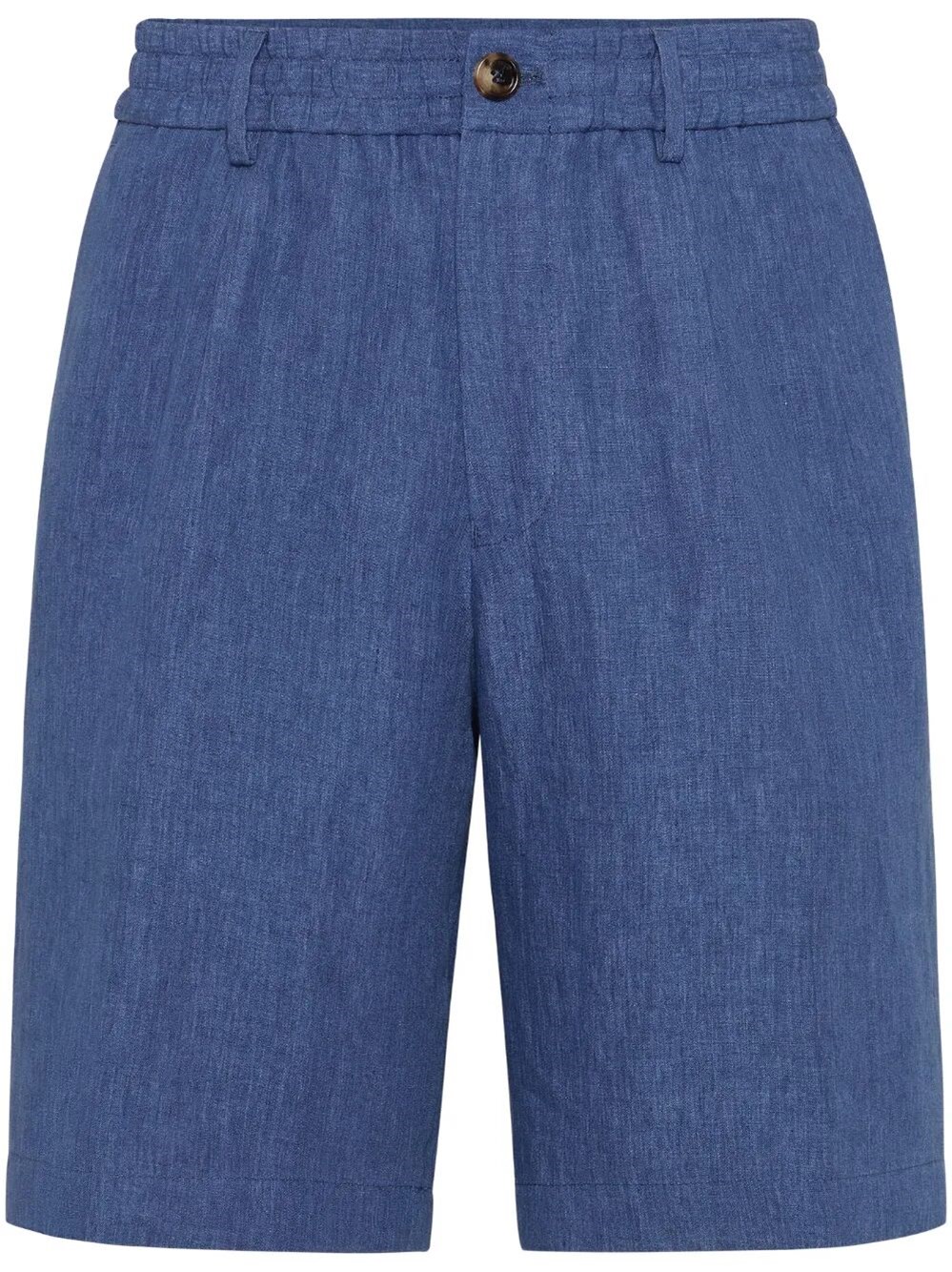 경량 Délavé 린넨 버뮤다 쇼츠 위드 Elasticated Waistband
