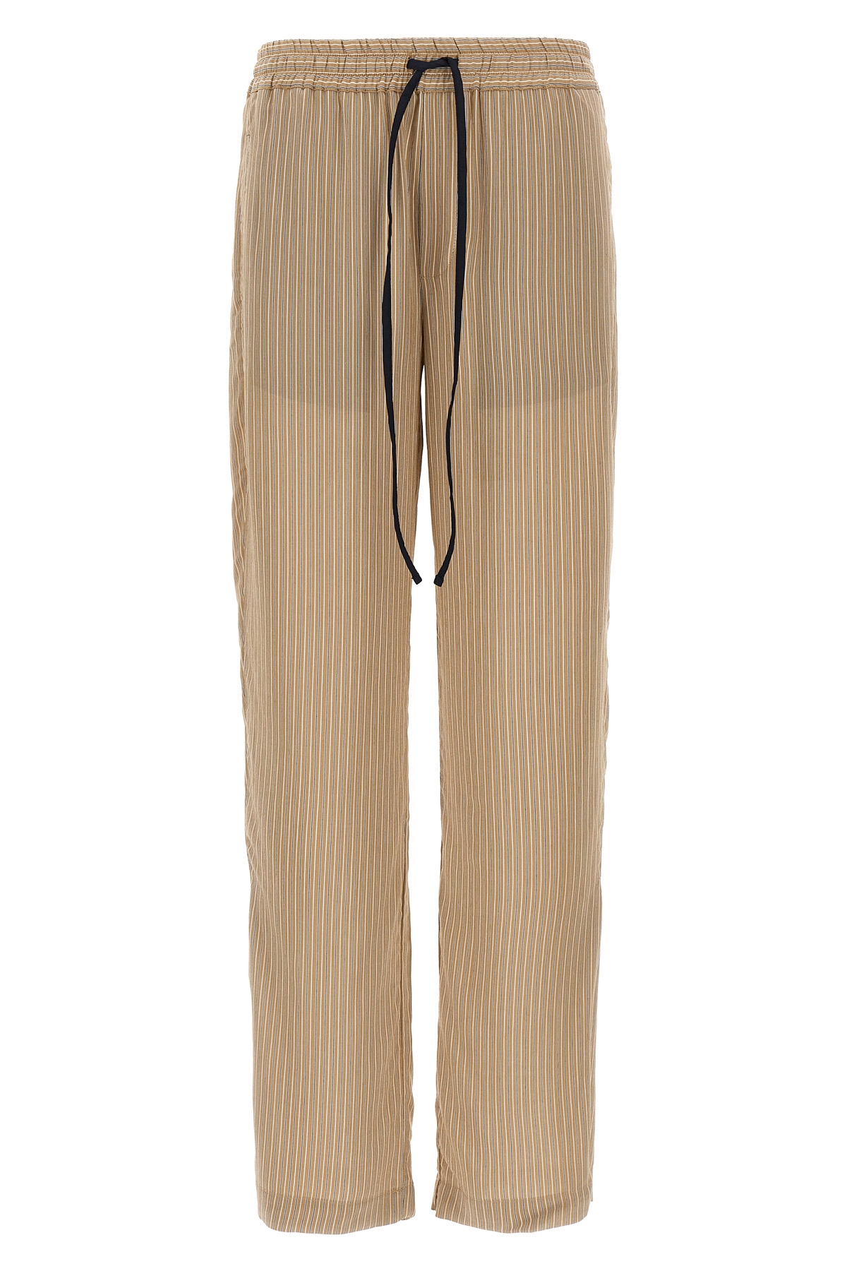 Pleat 디테일 파자마 팬츠
