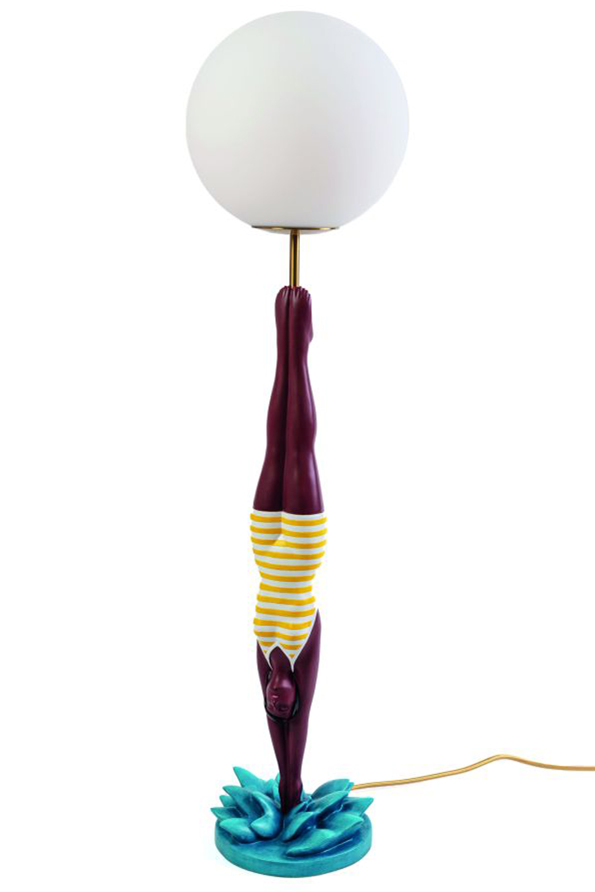 레이디 diver giallo lamp