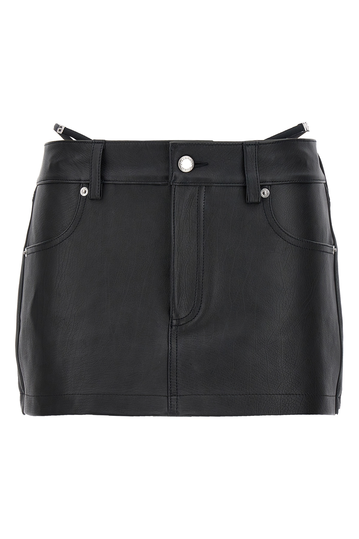 끈 레더 skort