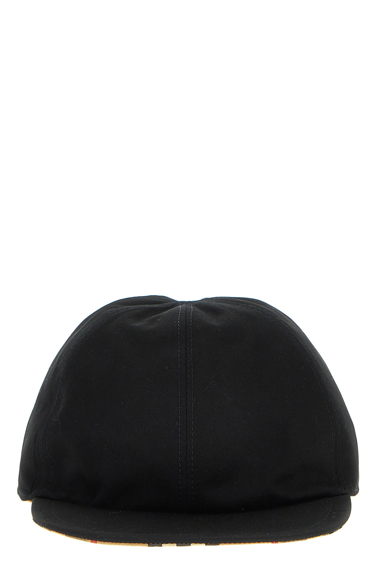 체크 visor 캡