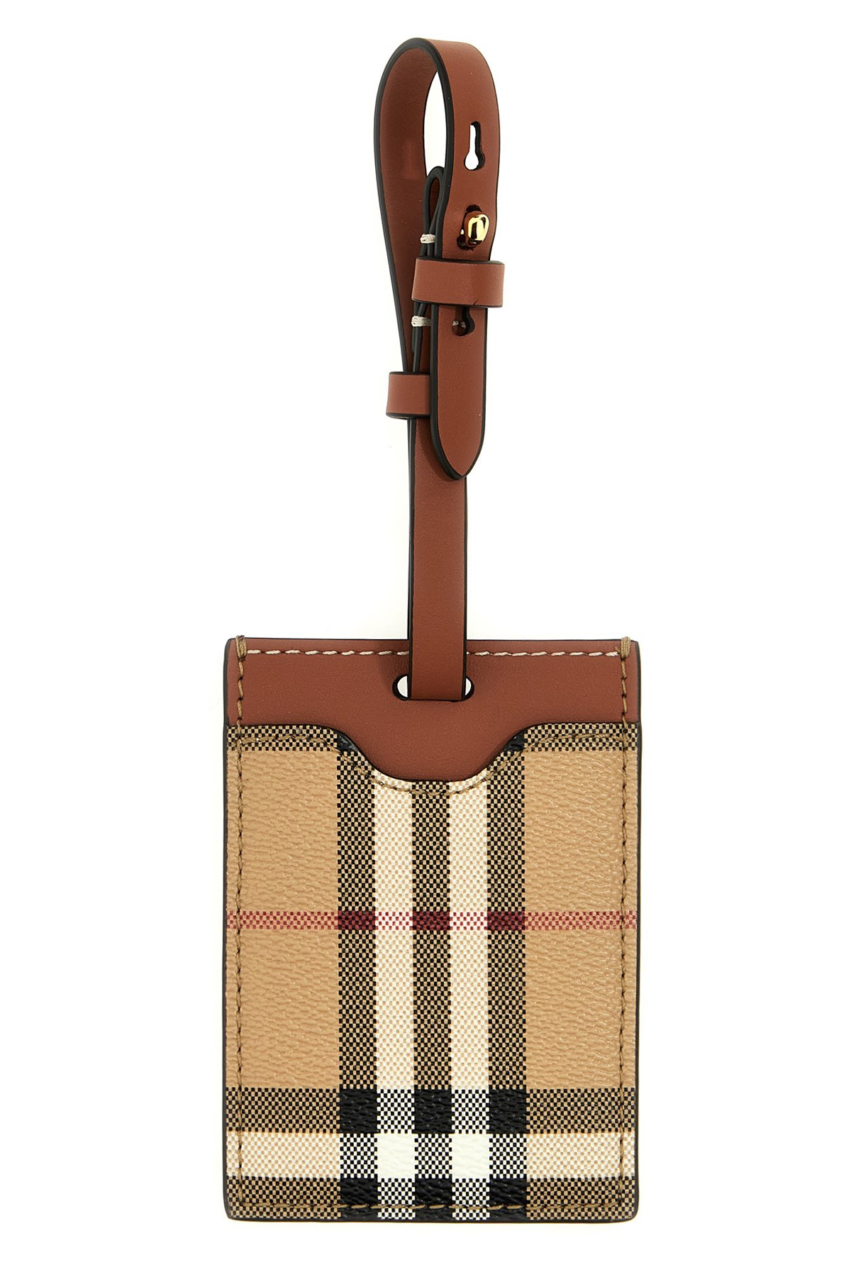 체크 suitcase tag