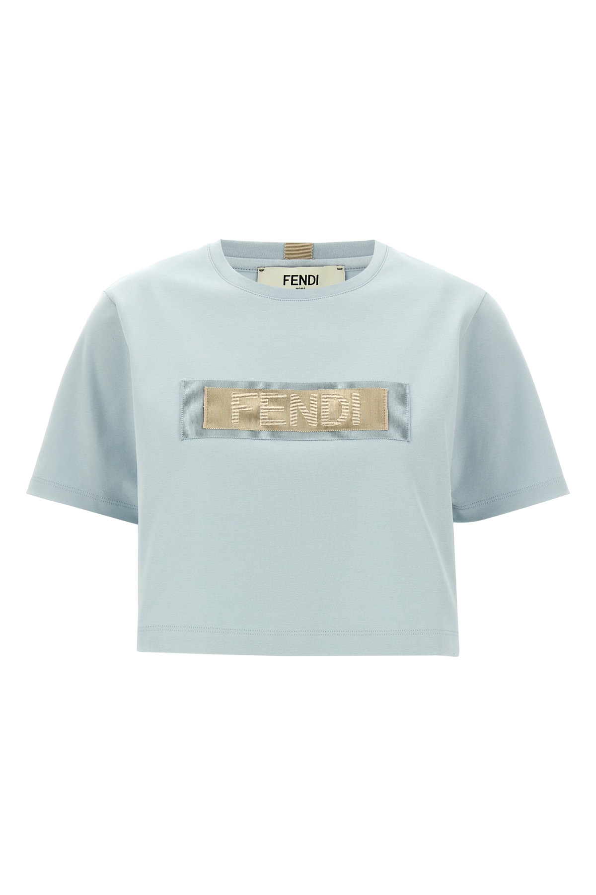 Fendi 리본 티셔츠