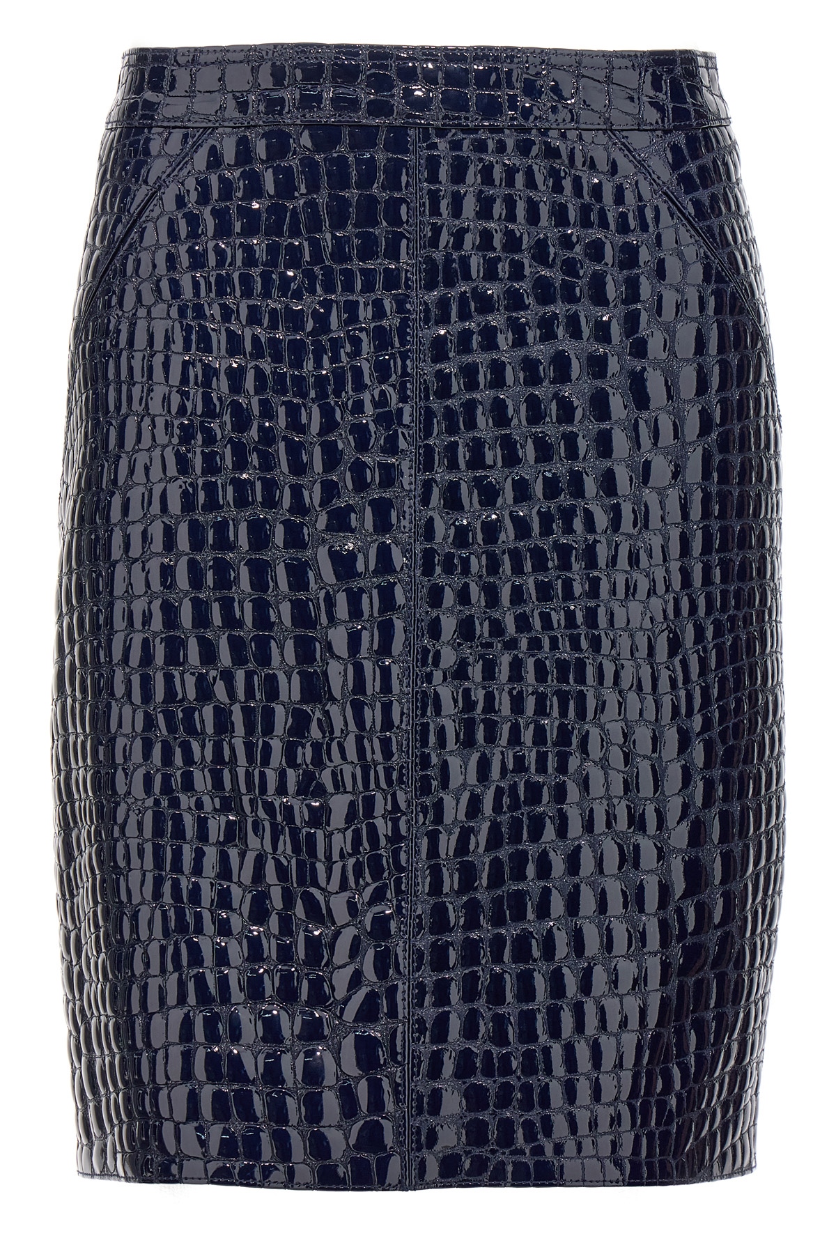 Croc 프린트 스커트