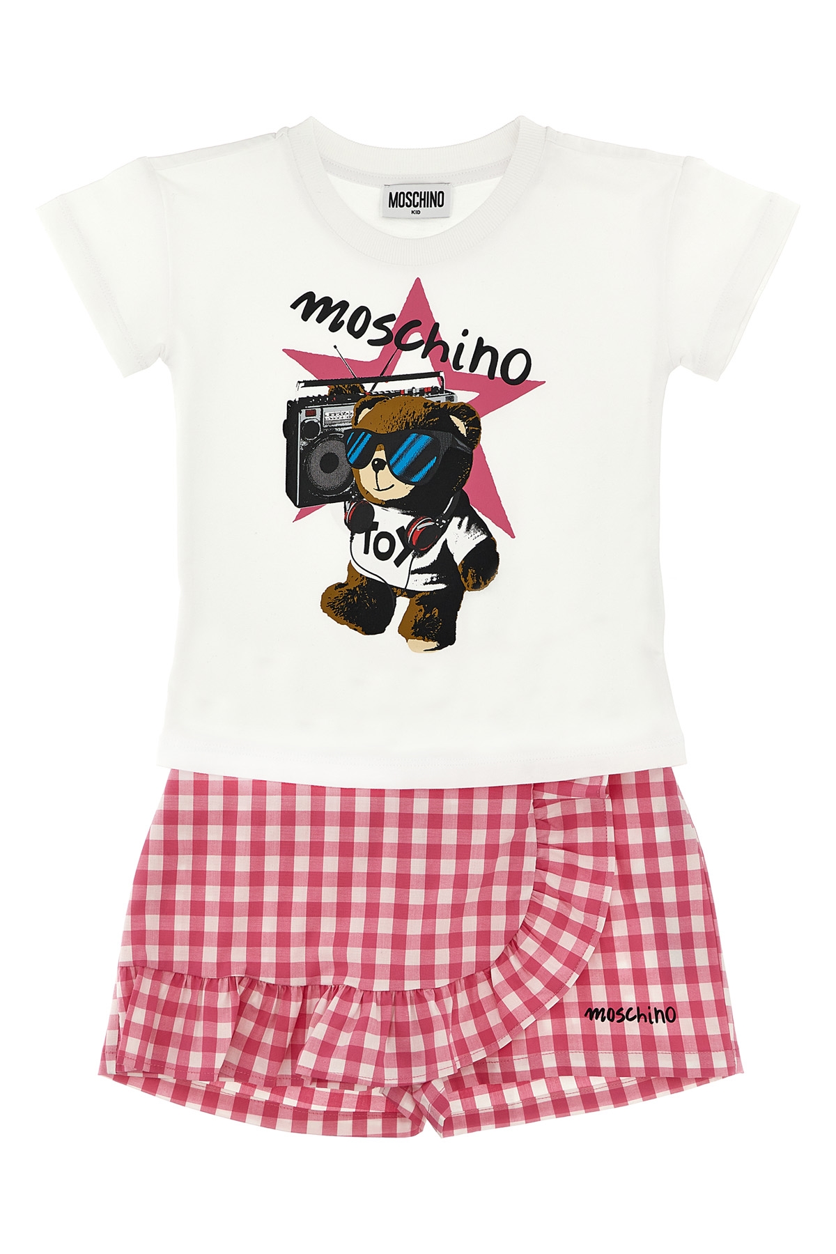 테디 티셔츠  skort set
