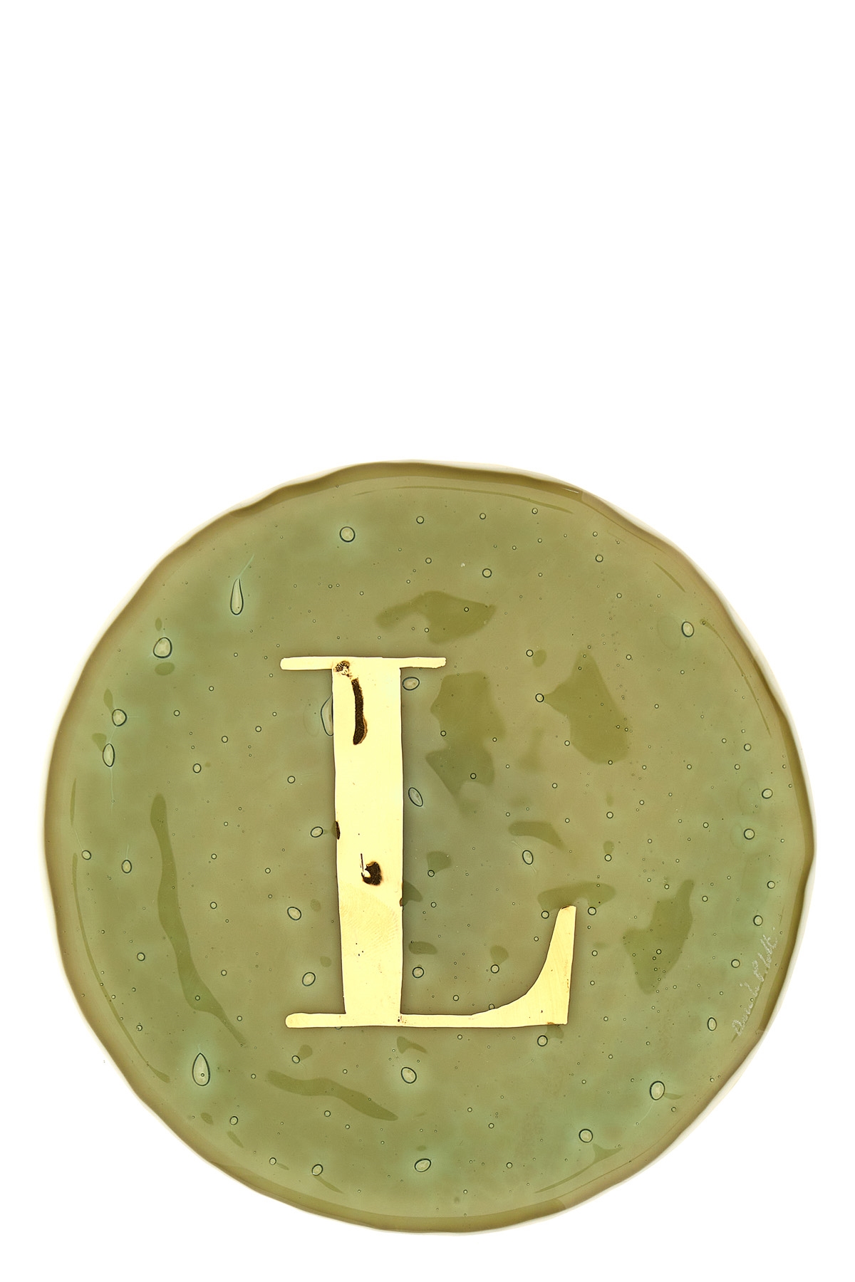 L valet tray