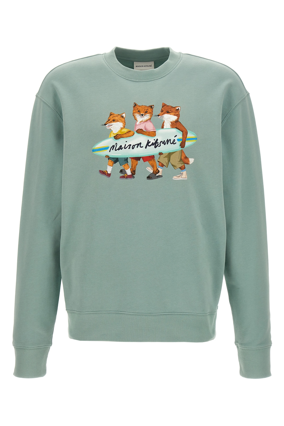 Surfing Fox 스웨트 셔츠