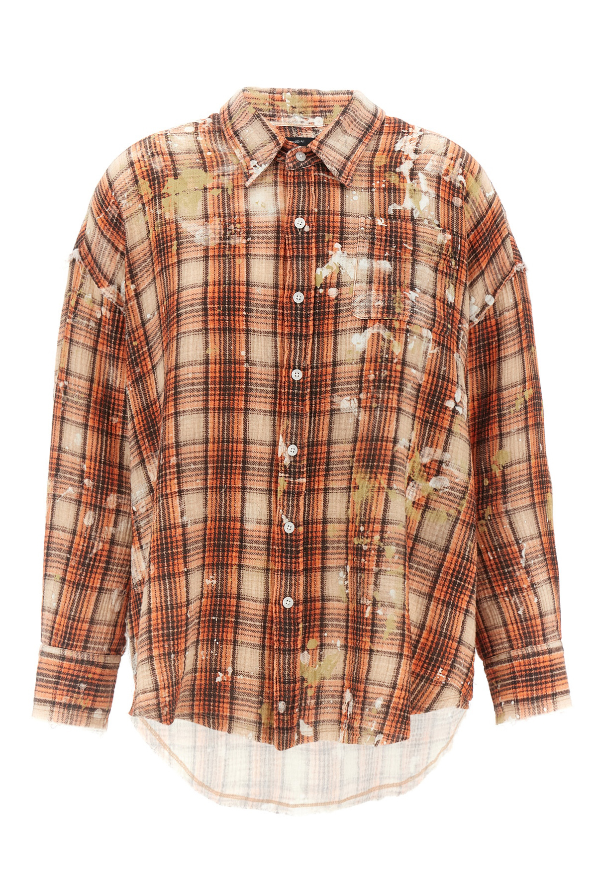 Plaid 모티브 셔츠