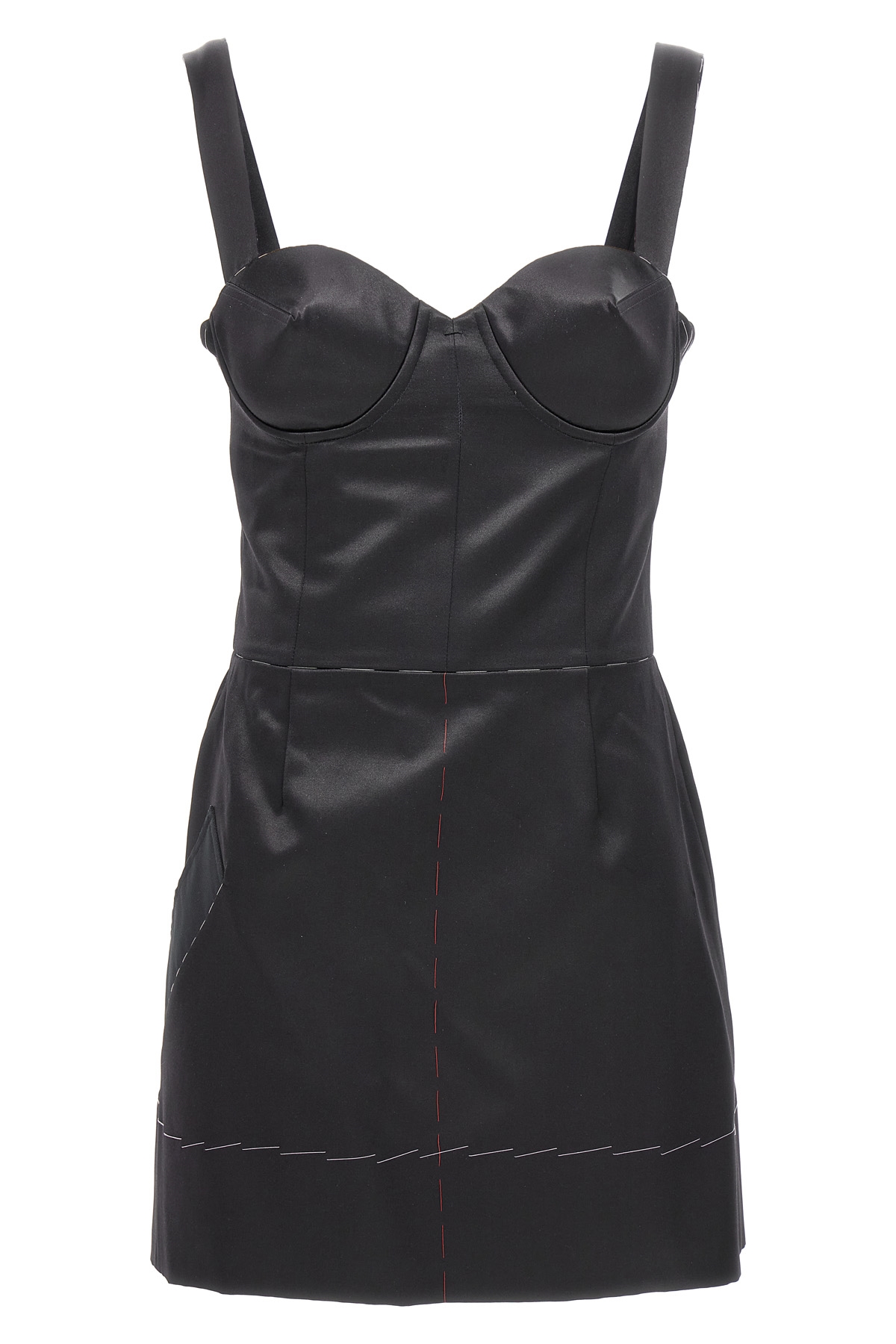 Abito corsetto impunture