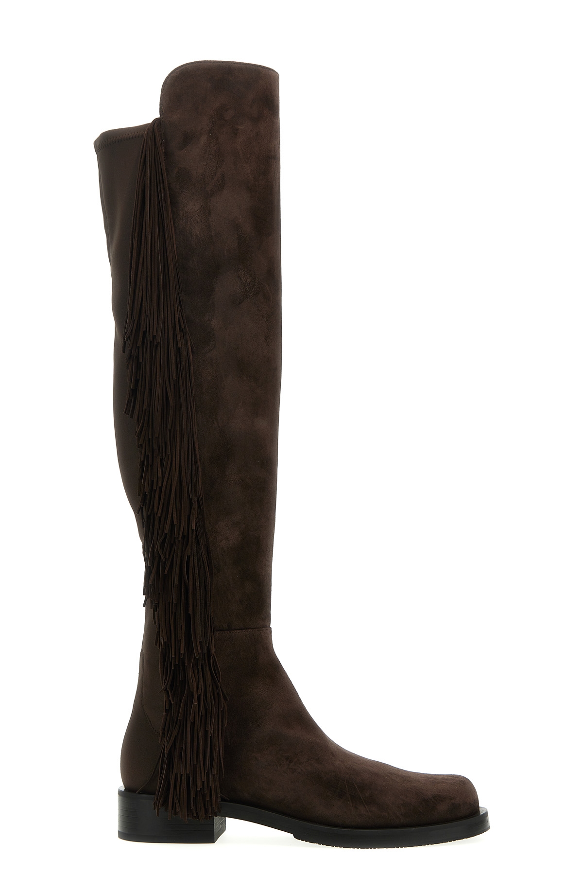 5050 bold fringe 부츠