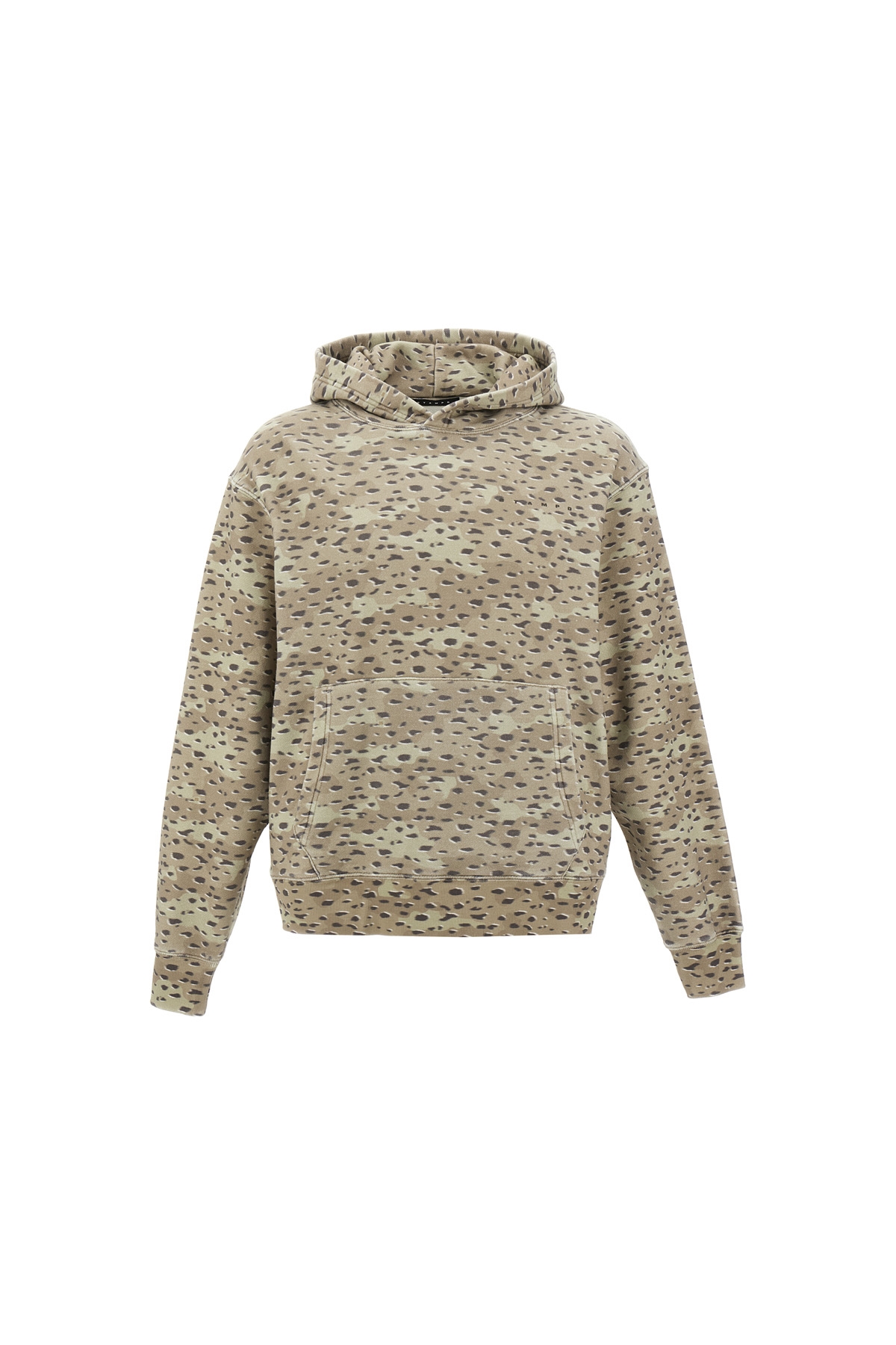 Camo 레오파드 후드