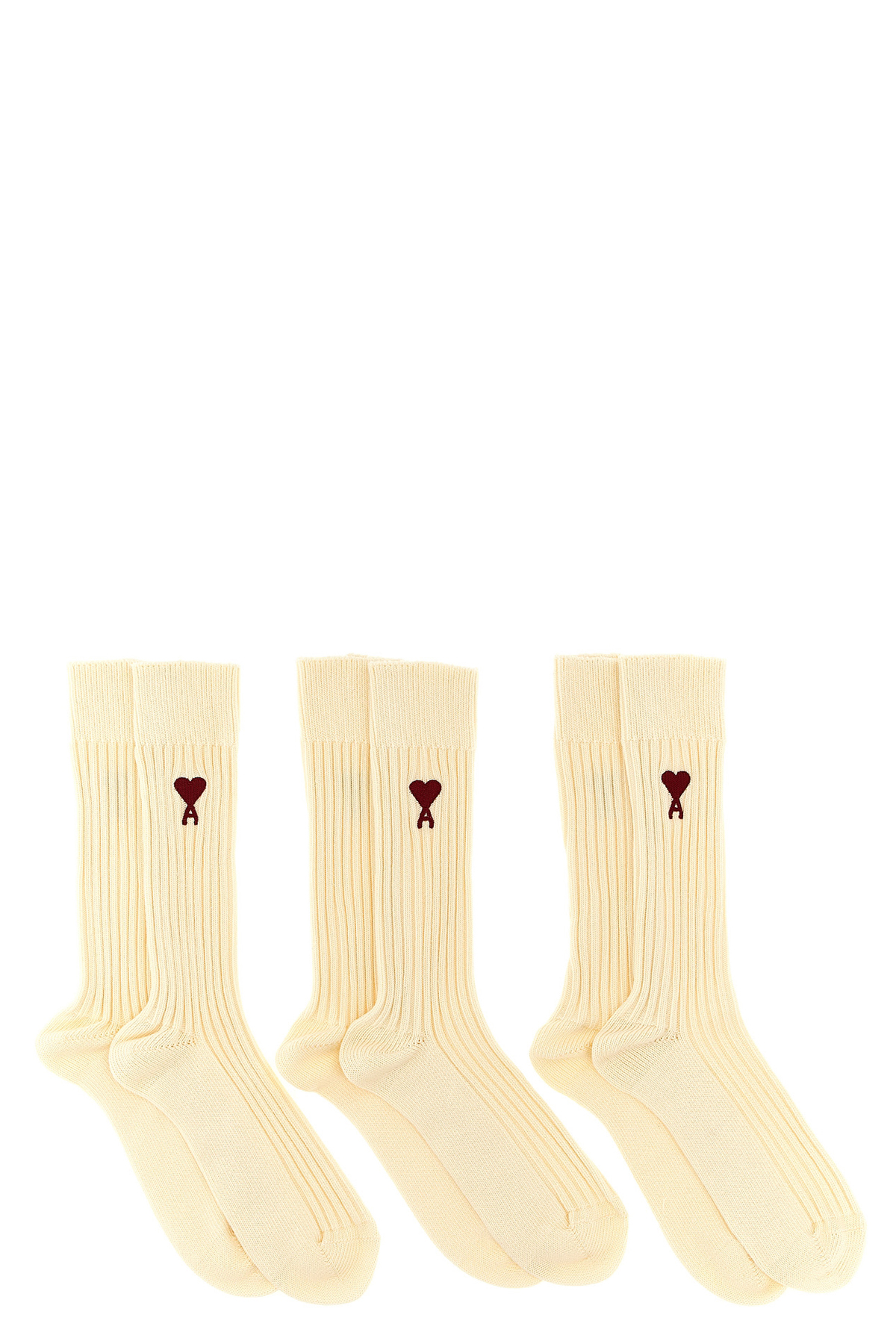 3pack 로고 자수 삭스