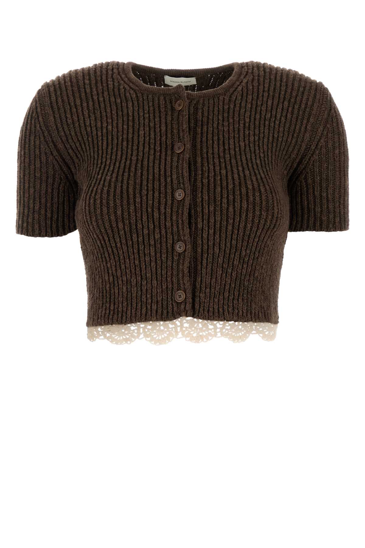 SS25 KNITWEAR 09 가디건 브라운