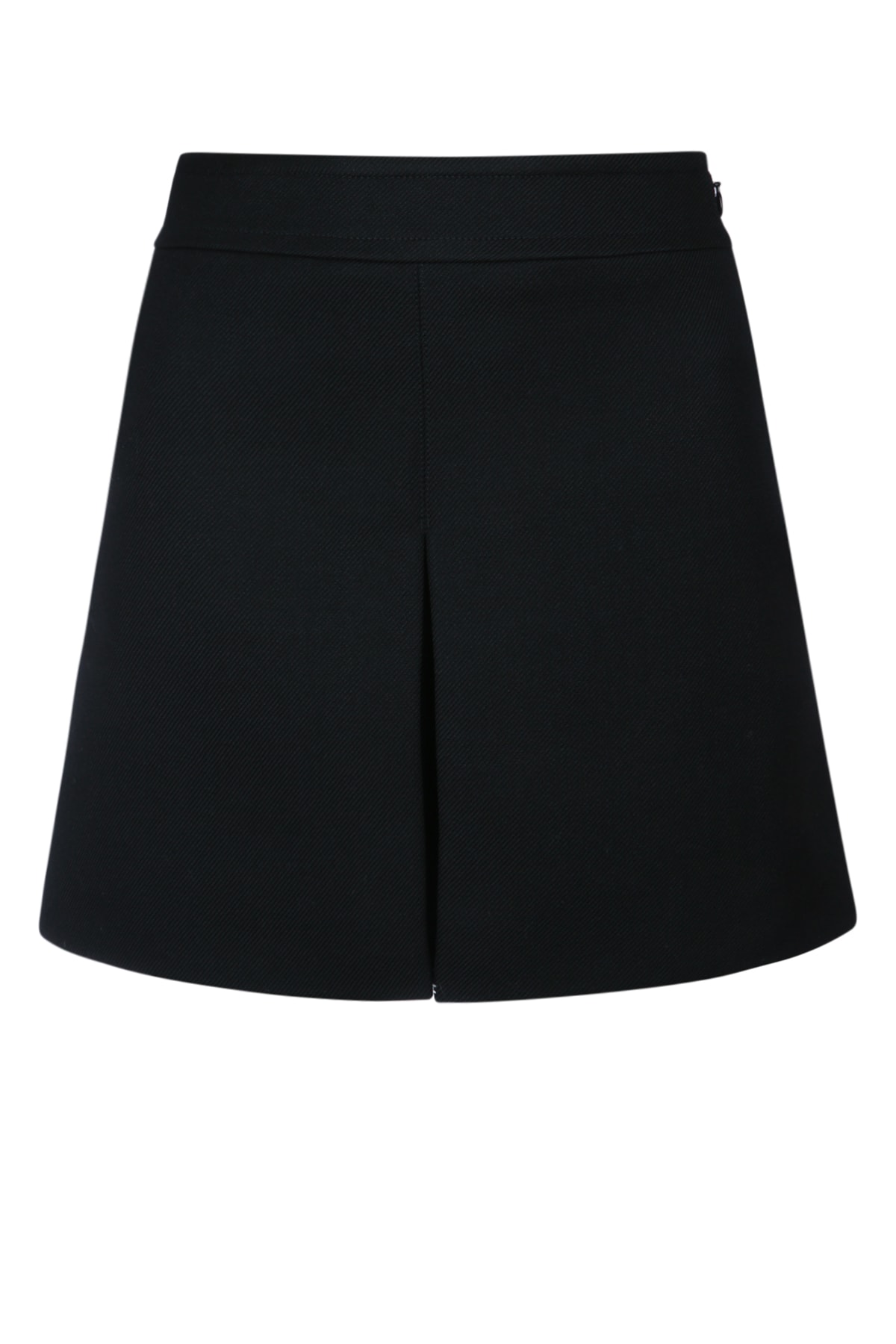 JUPE TRAPÈZE TAILLE HAUTE PLI