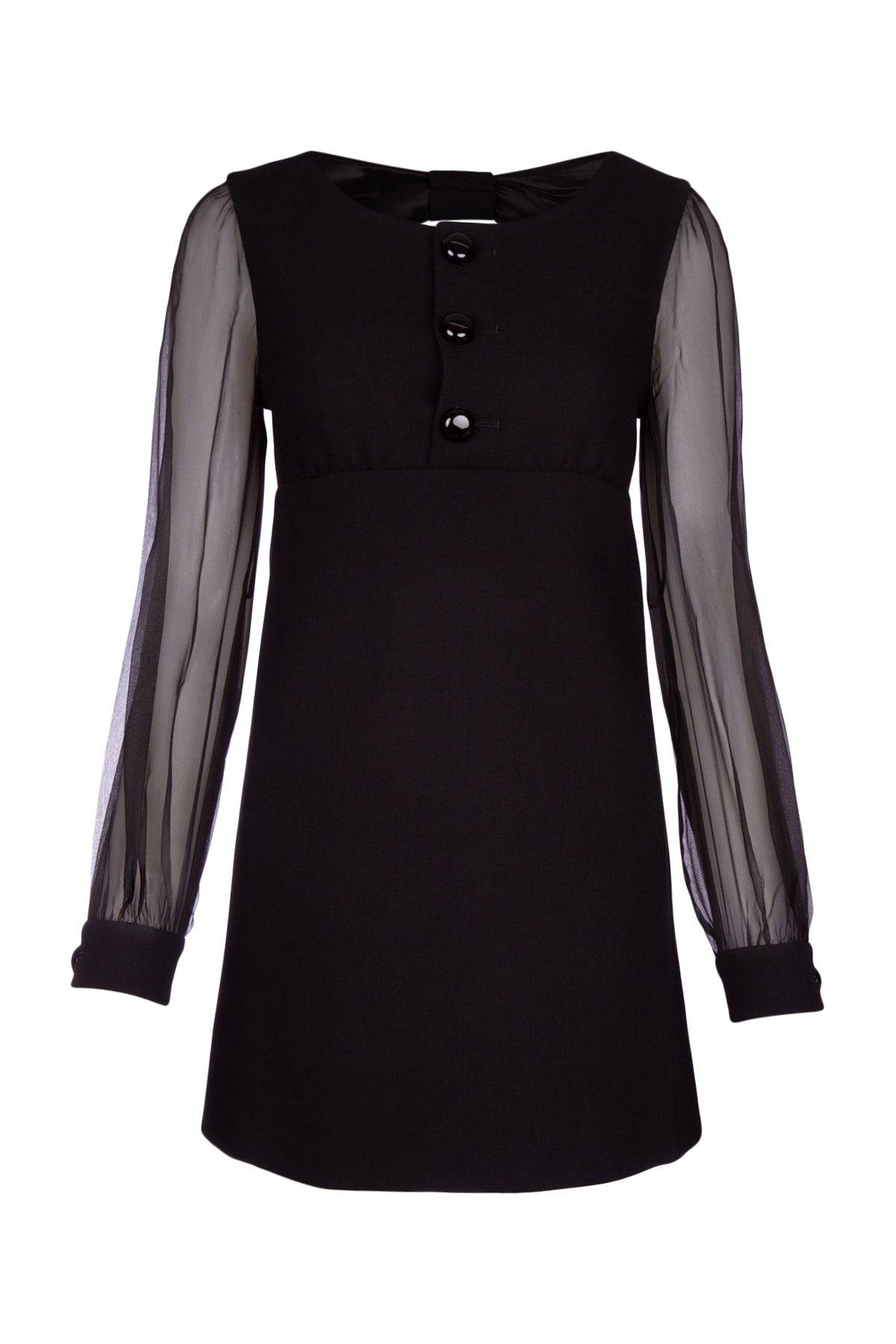 ROBE 트래피즈 MANCHE MOUSSELINE