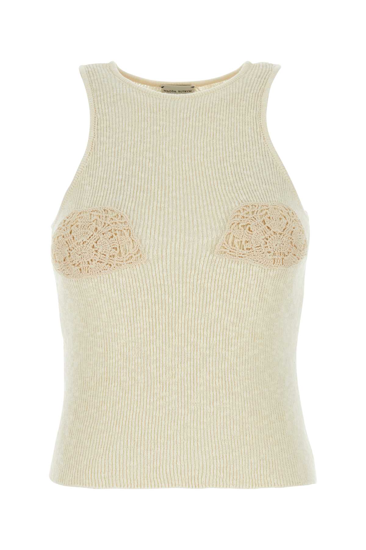 PF24 KNITWEAR 13 탑 크림