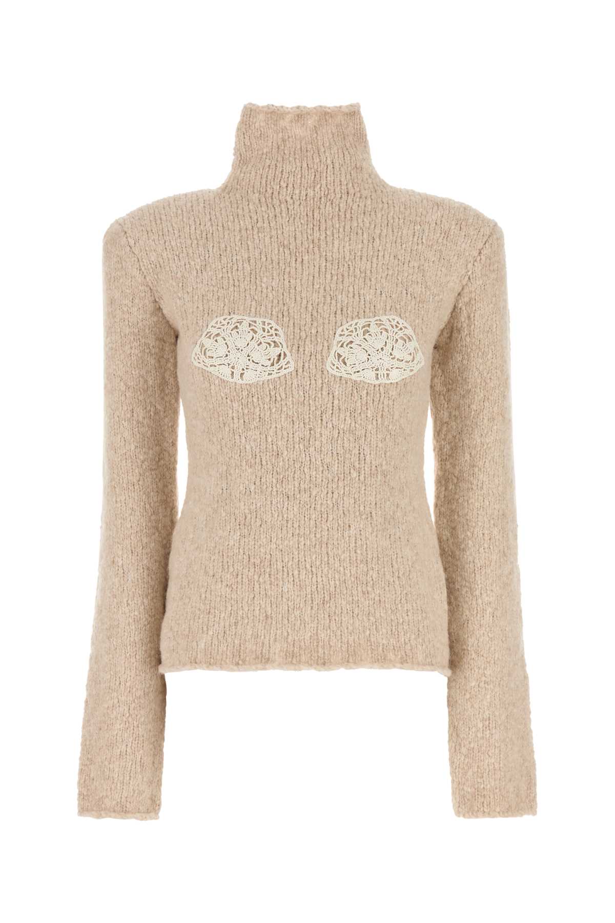 AW24 KNITWEAR 03 터틀넥 베이지