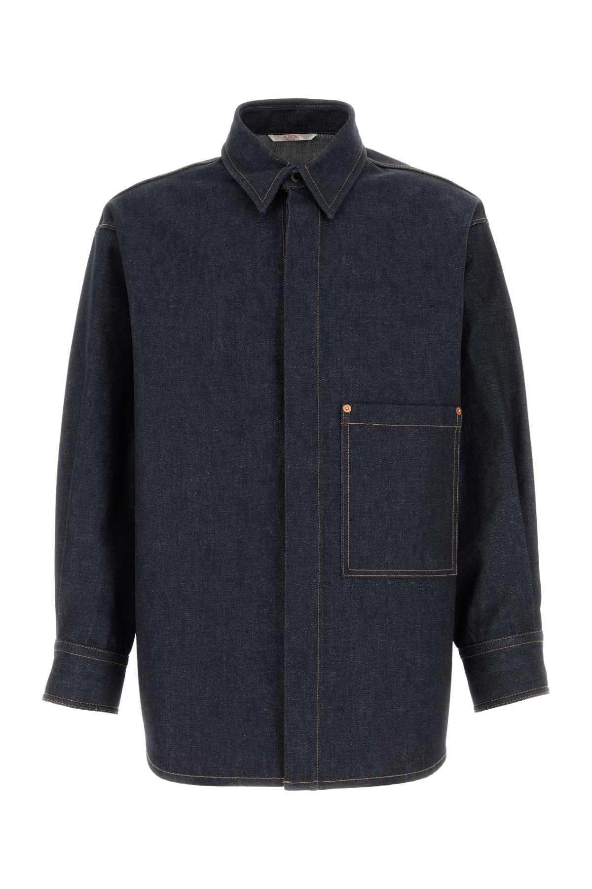 CAMICIA IN 데님  데님