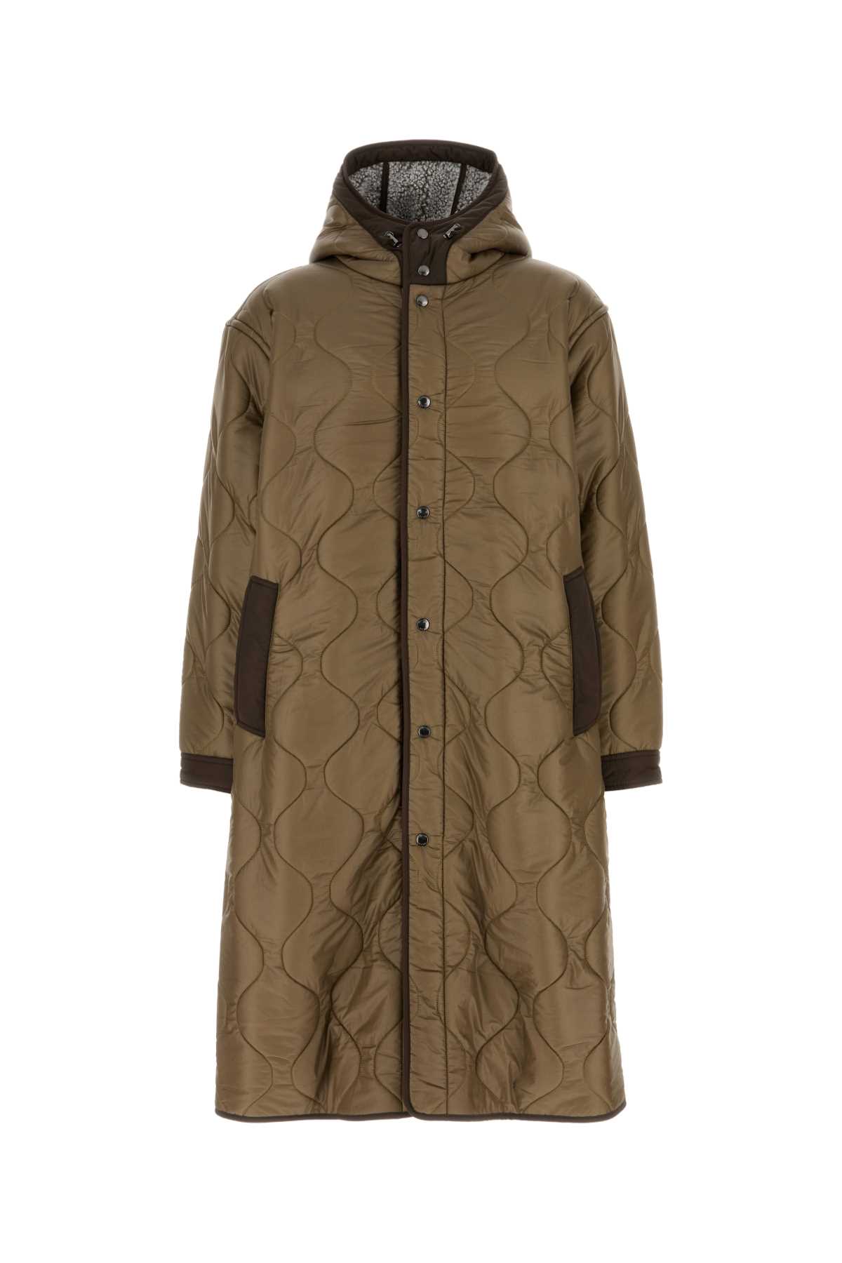퀼팅 SHERPA LINED 롱 자켓