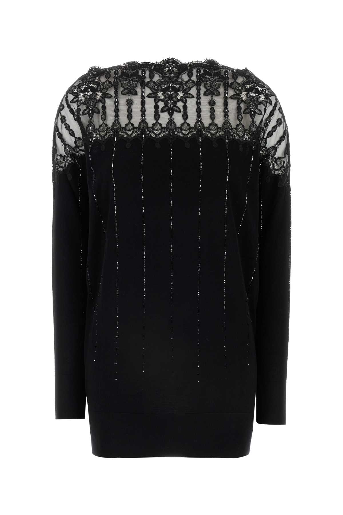 MAGLIA PIZZO MANICA LUNGA