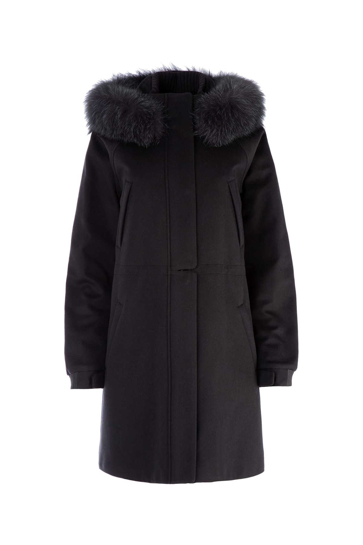 GIUBB LORO PIANA ICERY 롱 CASH 스톰 CAPPVOLPE