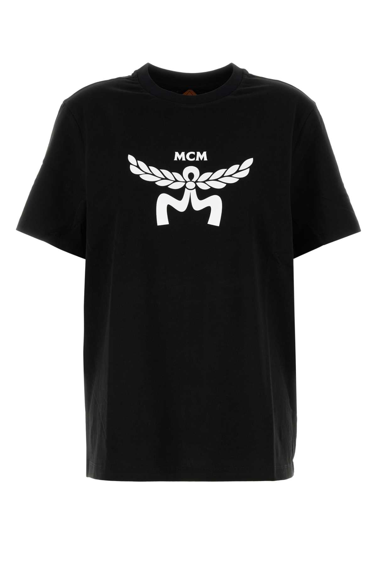 U MCM COL 져지 티셔츠 BK