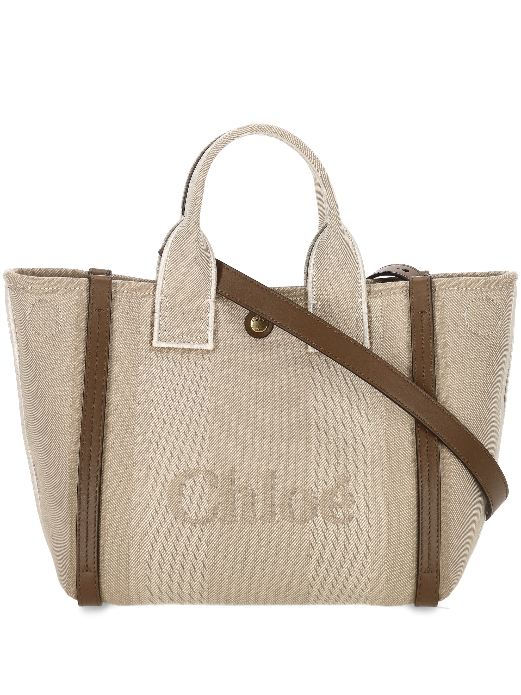 스몰 CHLOÉ CARRY 토트 백