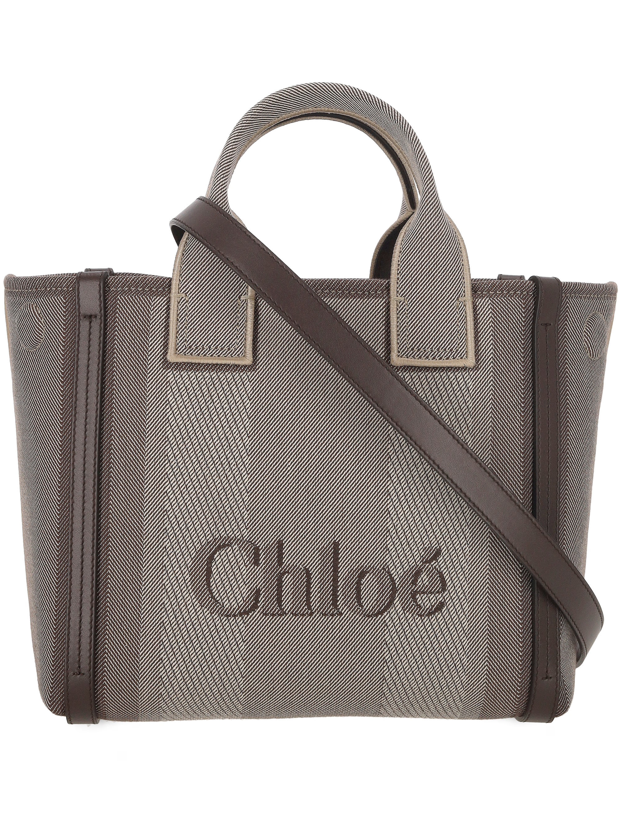 스몰 CHLOÉ CARRY 토트 백