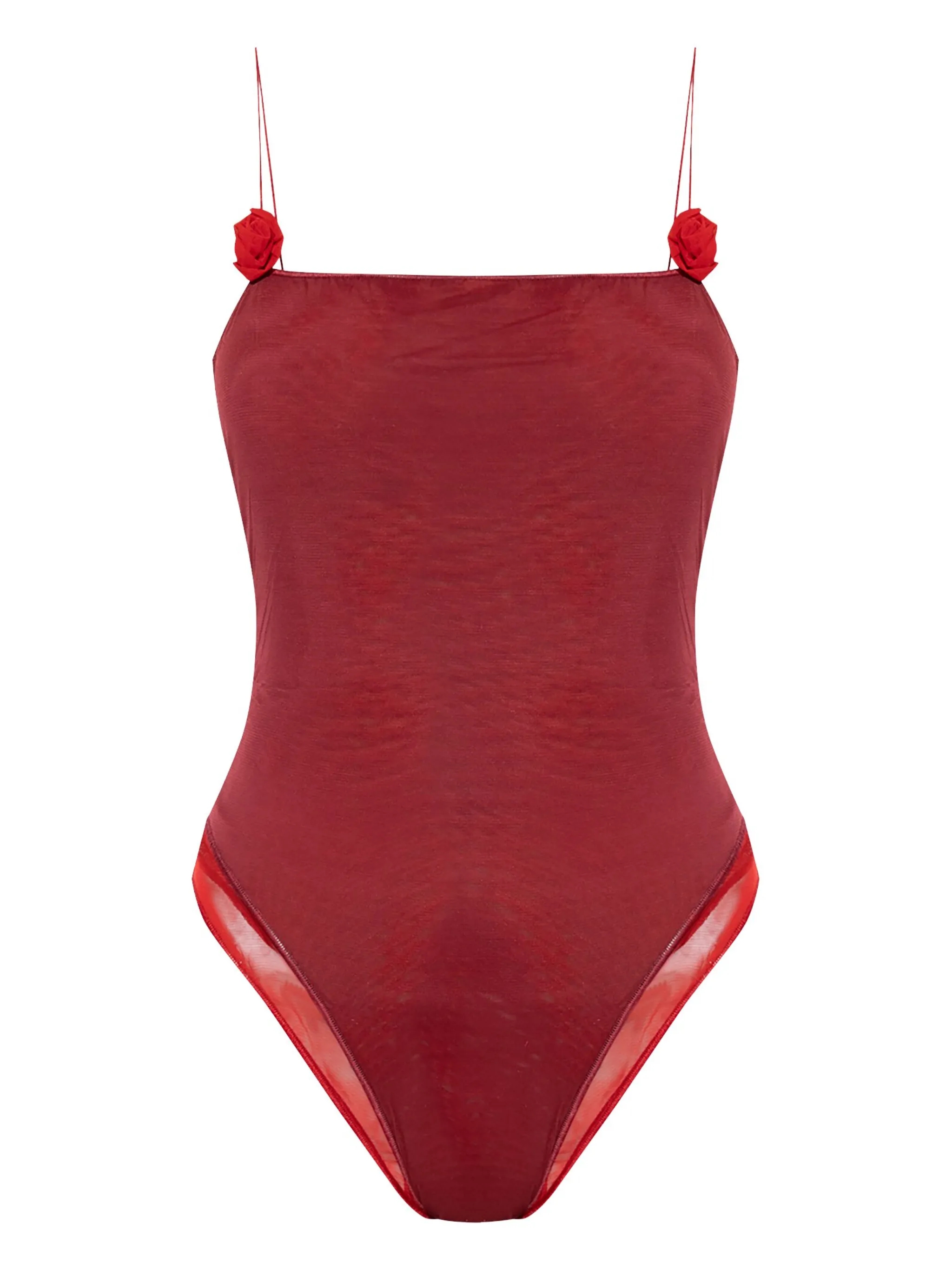 다크 RED 루렉스 BEACHWEAR