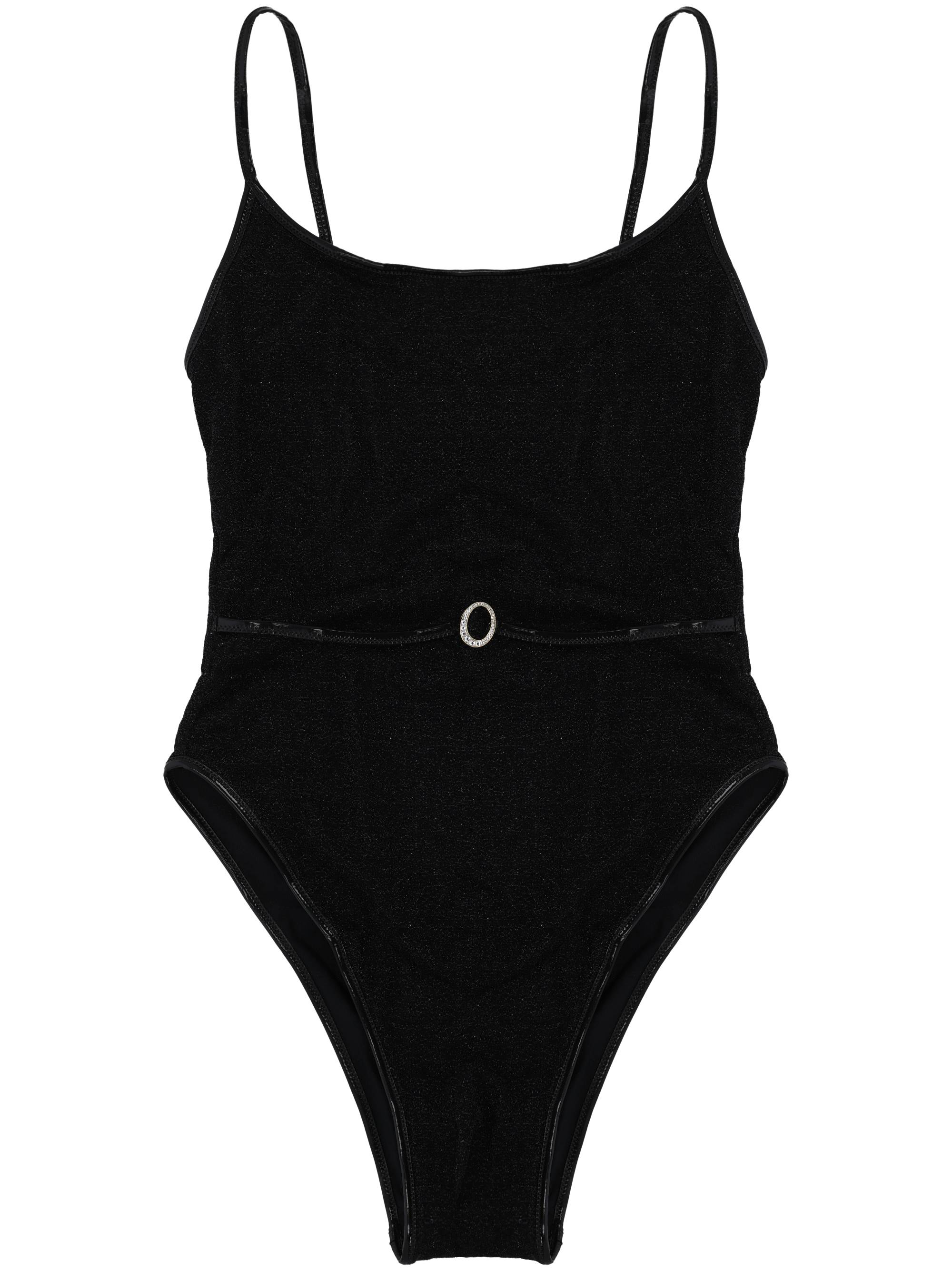 블랙 벨티드 BEACHWEAR