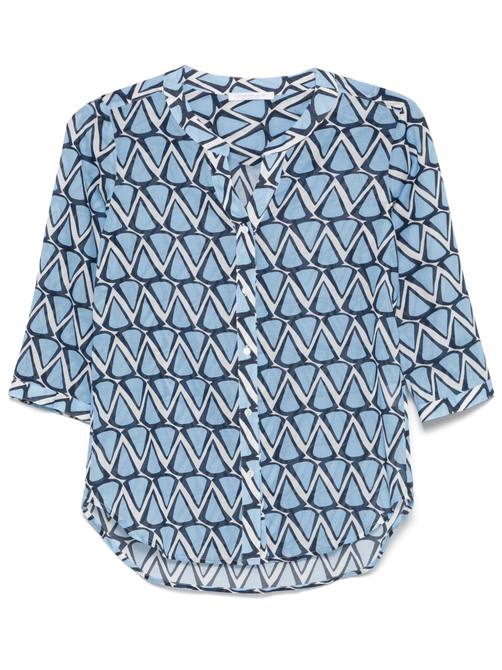 Cenere GB
geometricprint 블라우스