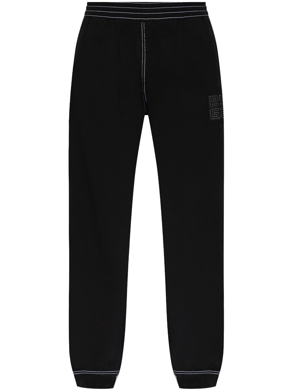 GIVENCHY 4G 슬림 조깅 트라우저 in 브러쉬드 패브릭