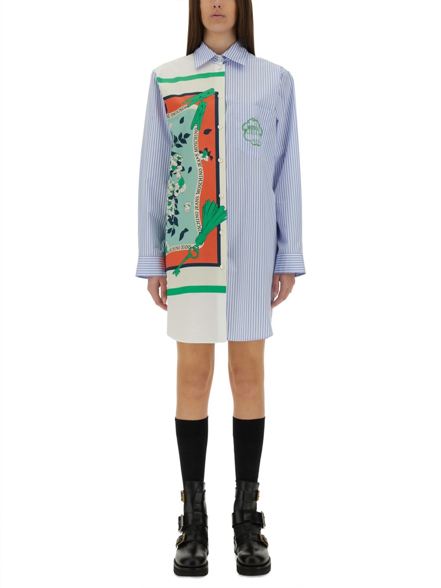 코튼 CHEMISE 드레스