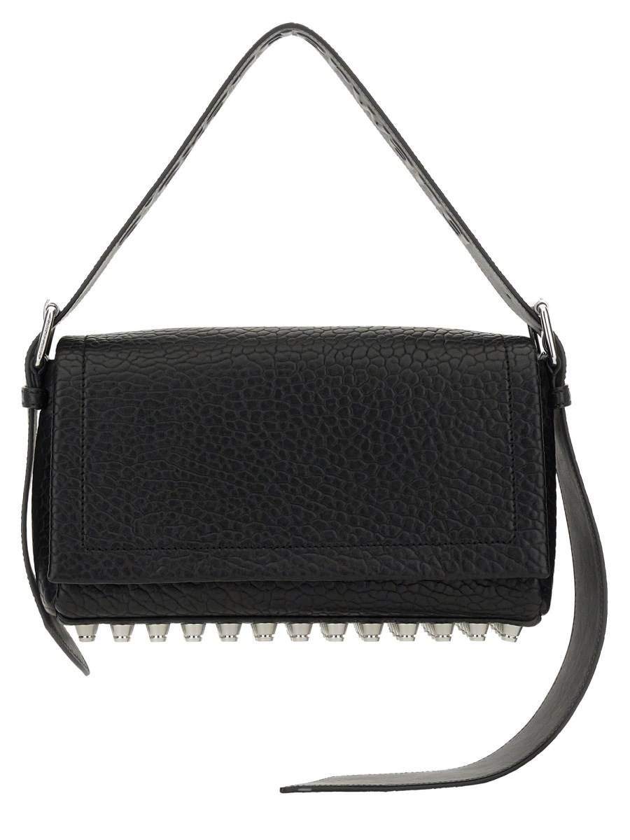 RICH 미디엄 CONVERTIBLE 백 위드 LAMBSKIN 플랩