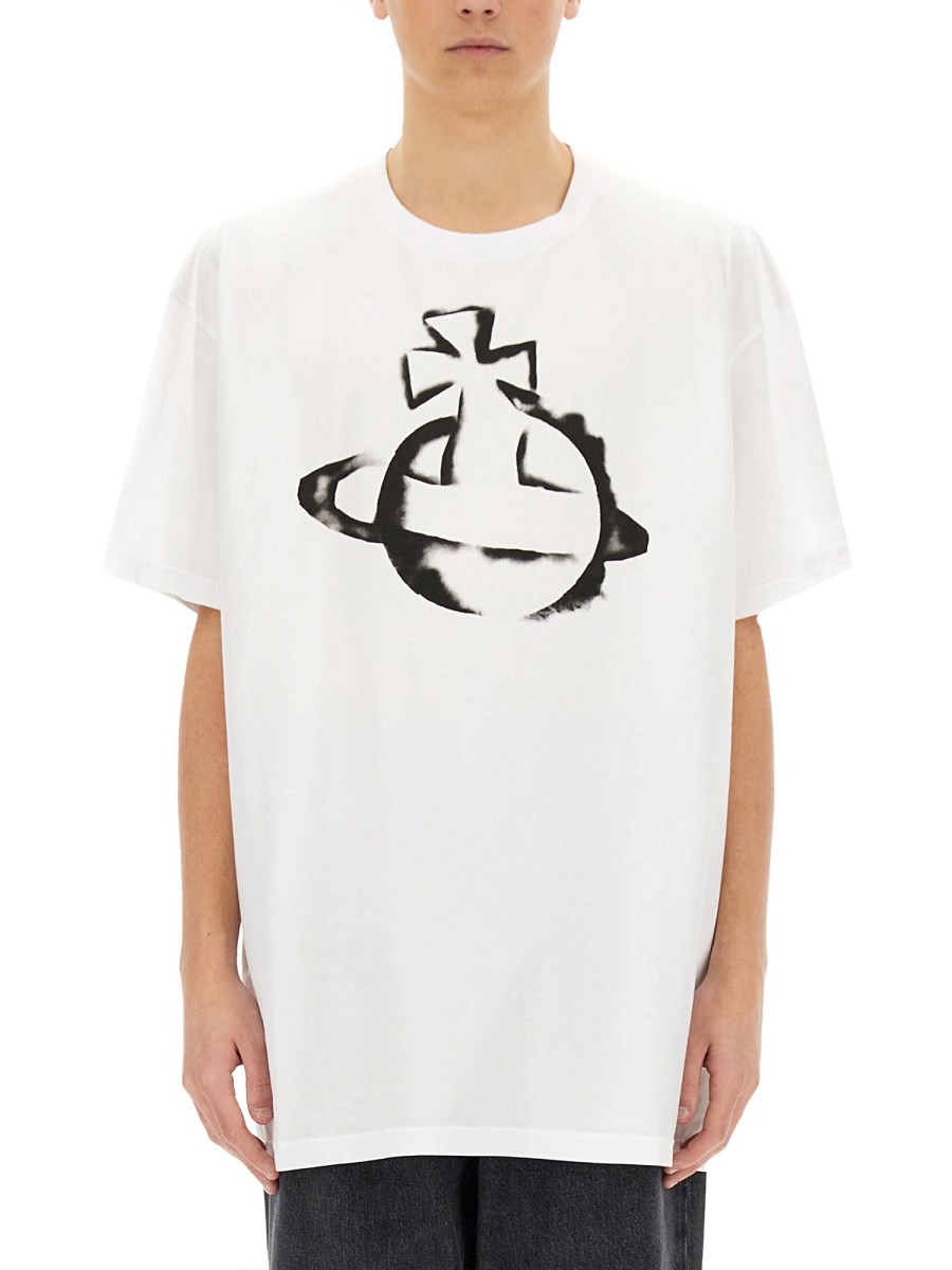 STENCIL ORB 오버사이즈 티셔츠