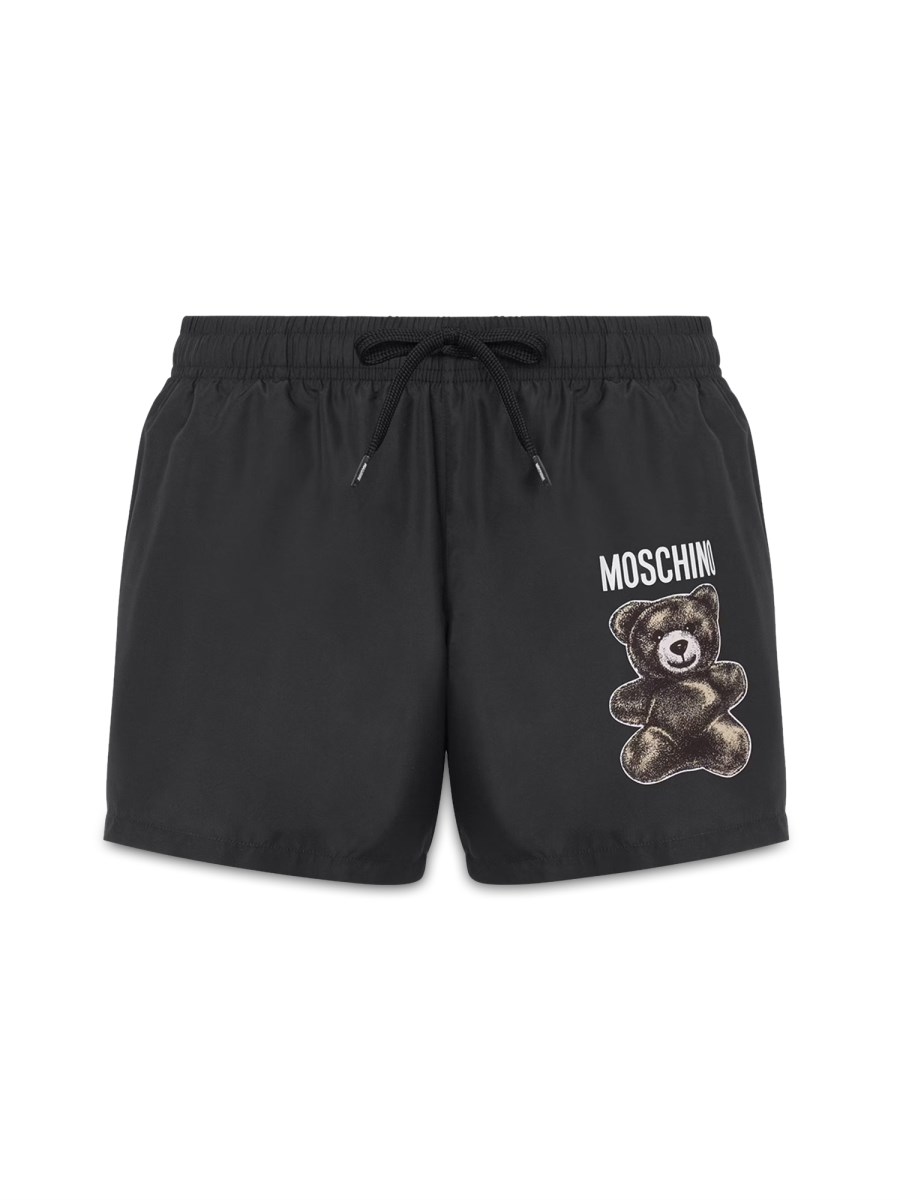 테디 BEAR 프린트 스윔수트