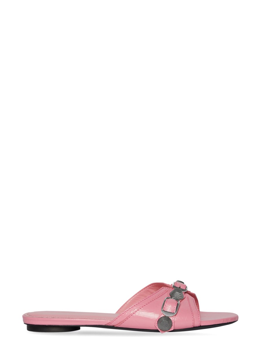 LE 카골 레더 샌들