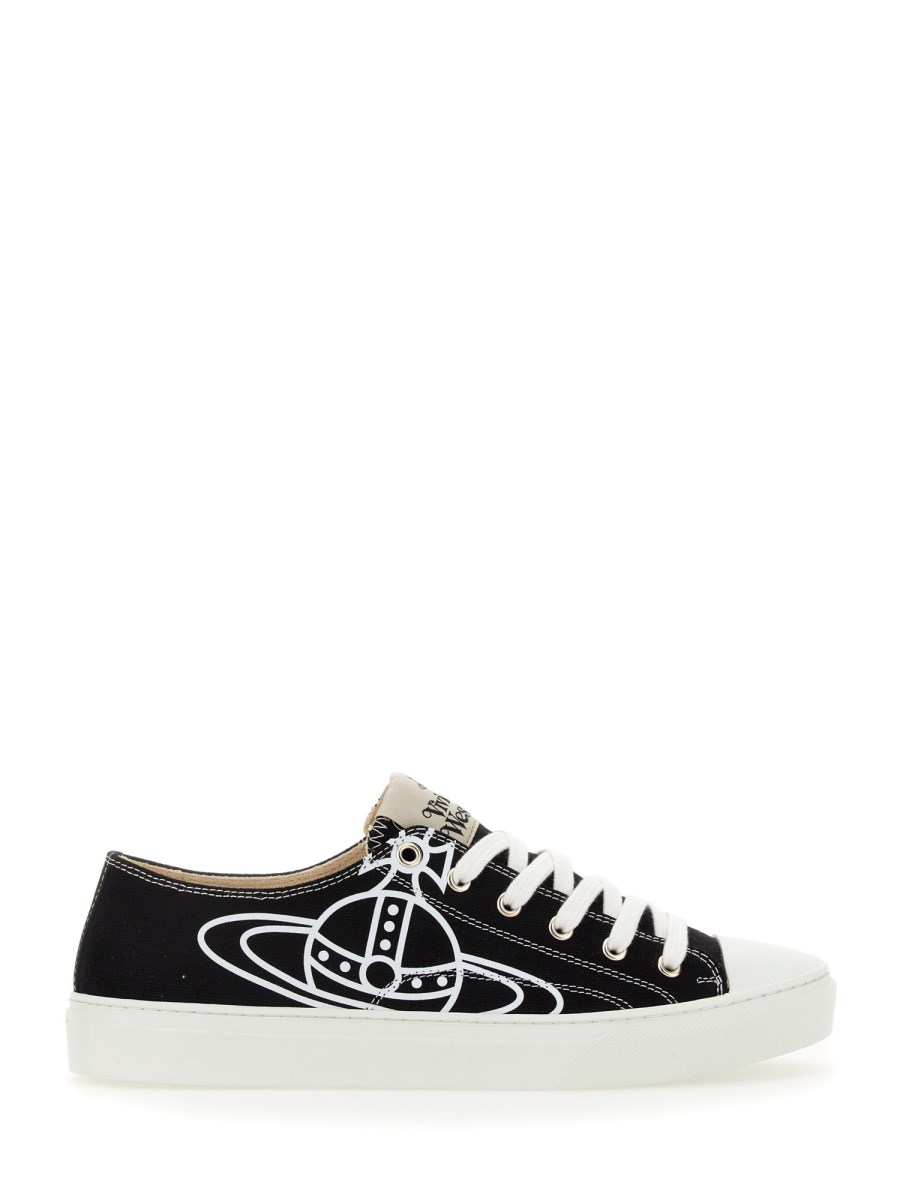 PLIMSOLL 로우 탑 20 캔버스 위드 ORB 프린트