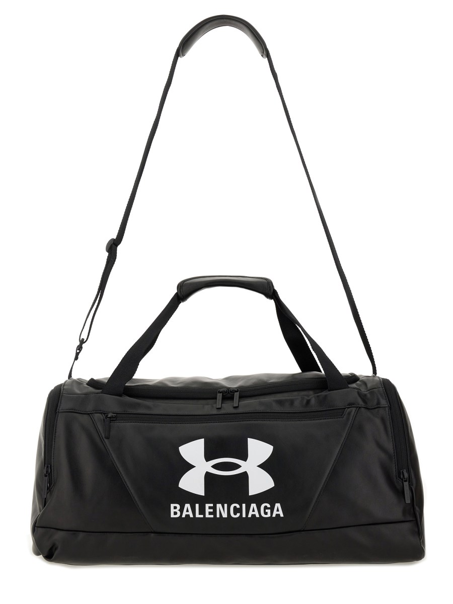 UNDER ARMOUR 레더 더플 백