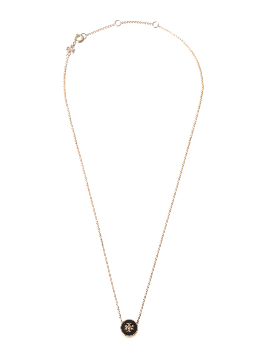 COLLANA KIRA IN OTTONE CON PENDENTE 로고