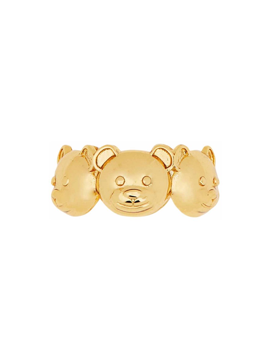 BRASS 테디 BEAR 반지
