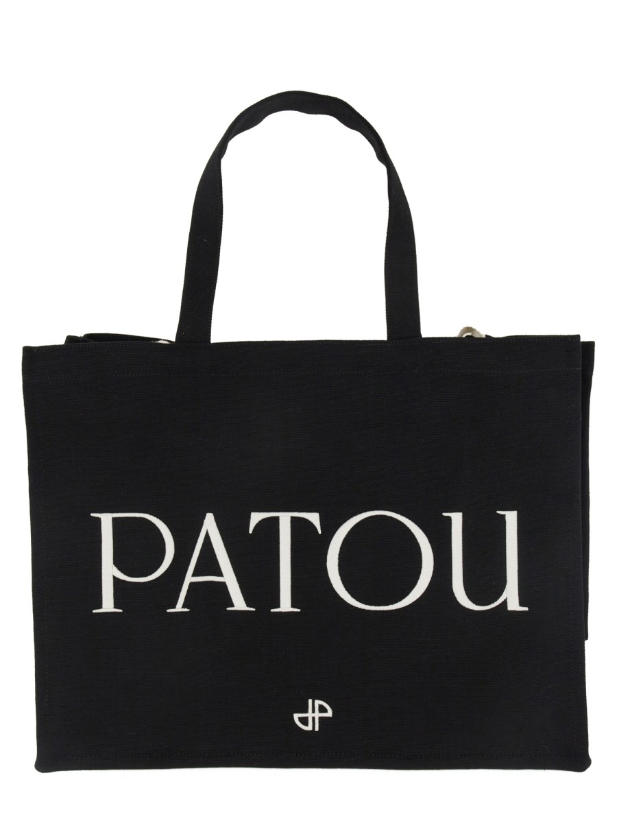 라지 코튼 PATOU 토트 백