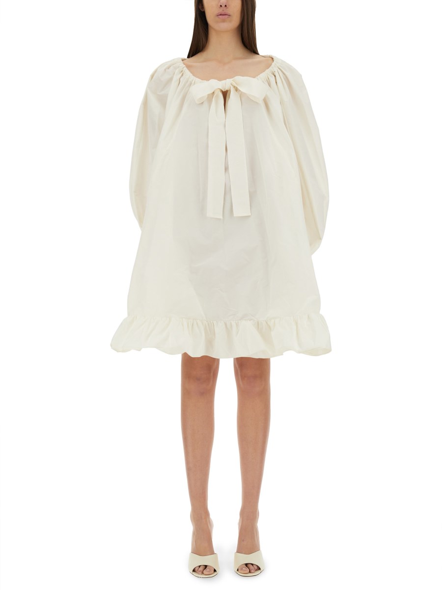 FLOUNCED HEMLINE 드레스 MADE OF 리사이클 FLAKE