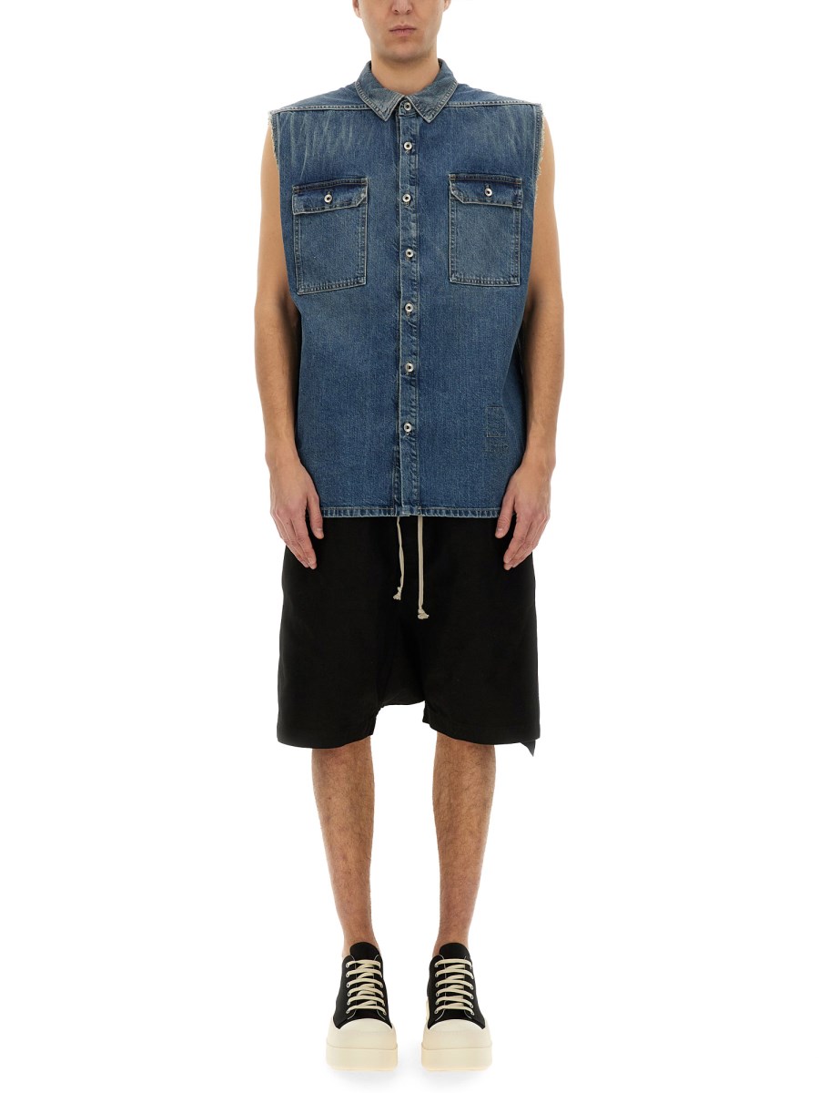 점보 TOMMY 슬리브리스 OUTERSHIRT