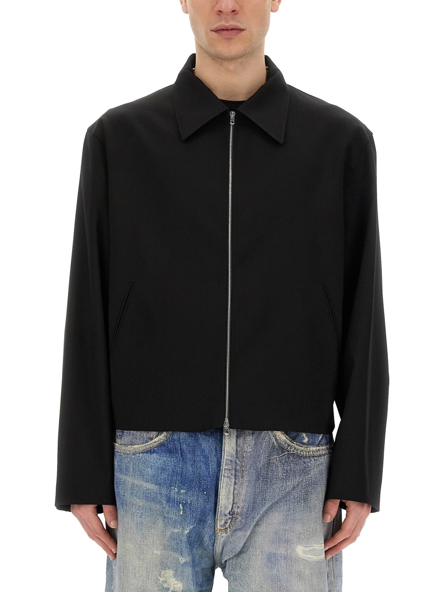 ZIPPERED 울 자켓