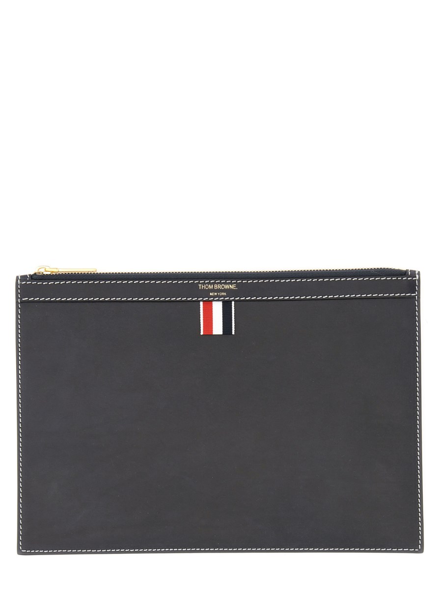GRAINED 레더 스몰 TABLET 케이스