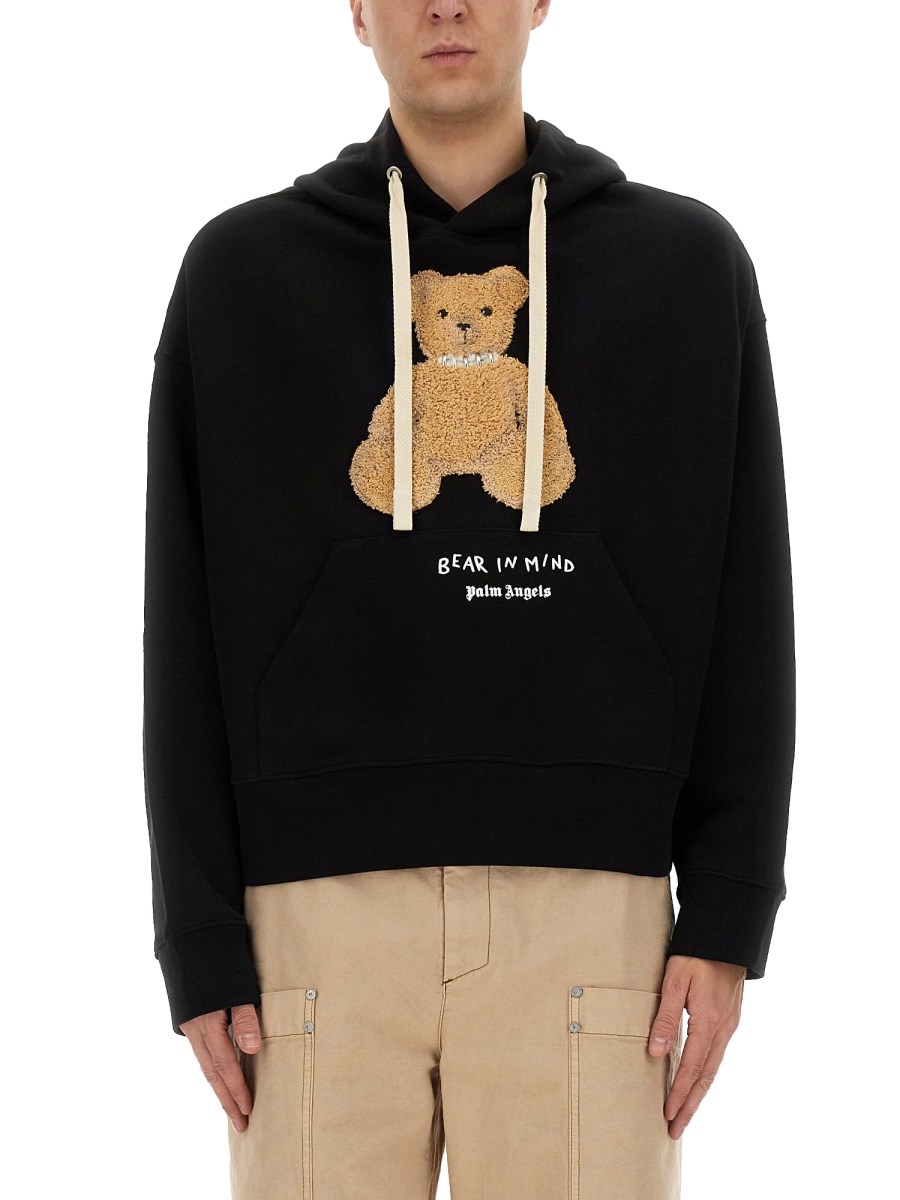 BEAR IN MIND 코튼 후드