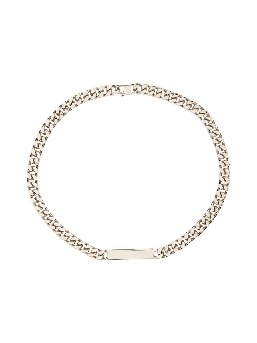 COLLANA CON PLACCA 로고