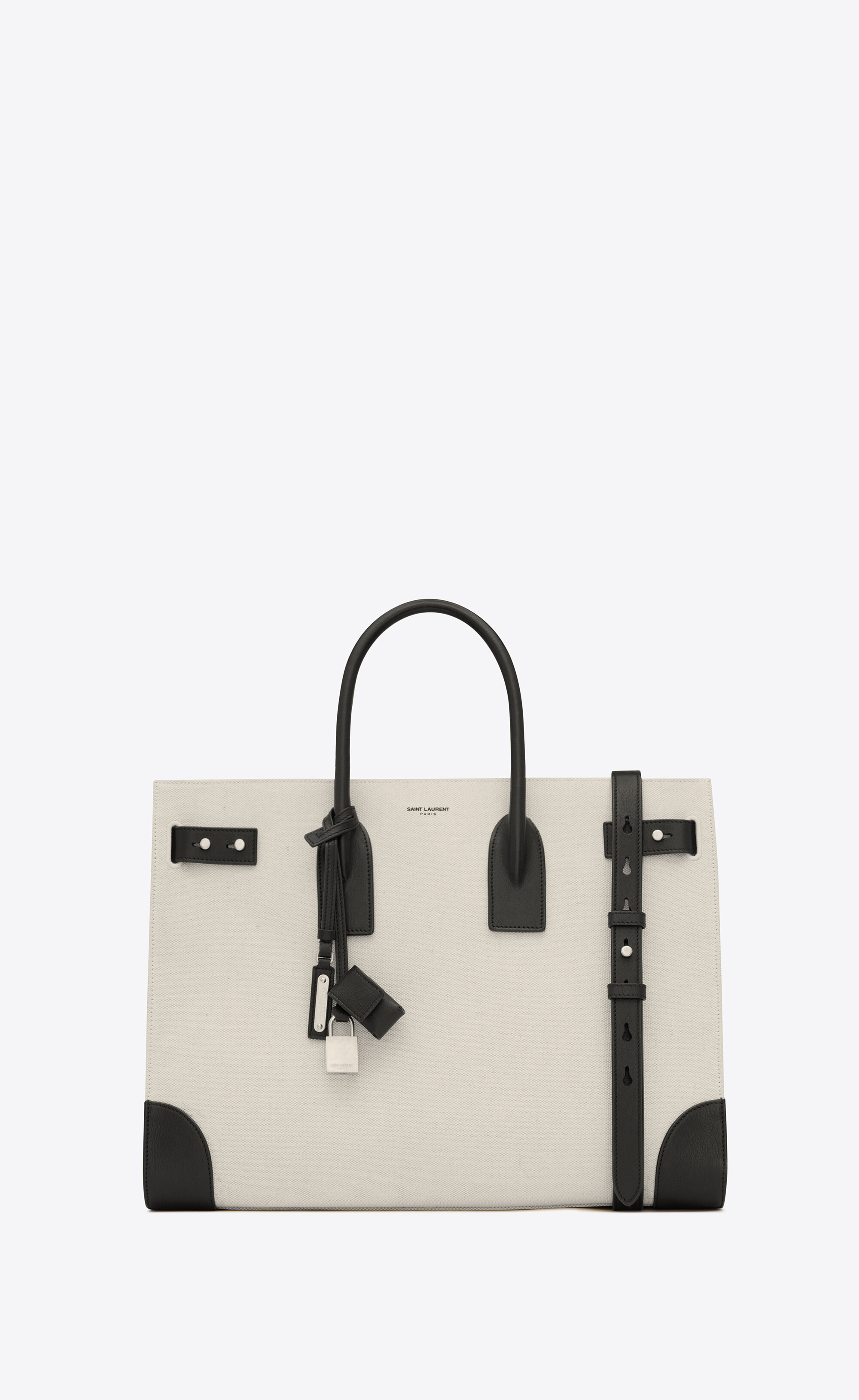 CITY SAINT LAURENT TOTE BAG IN ECONYL® REGENERATED NYLON